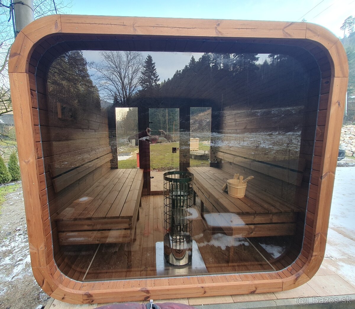 Sauna box z termodreva - 4