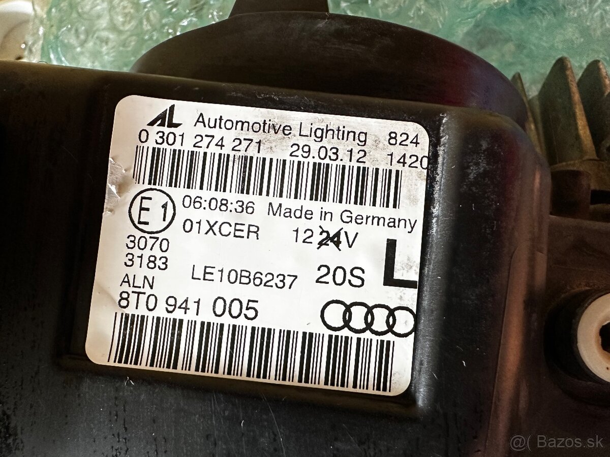 Audi A5 – ľavý svetlomet (8T0 941 005) - 4