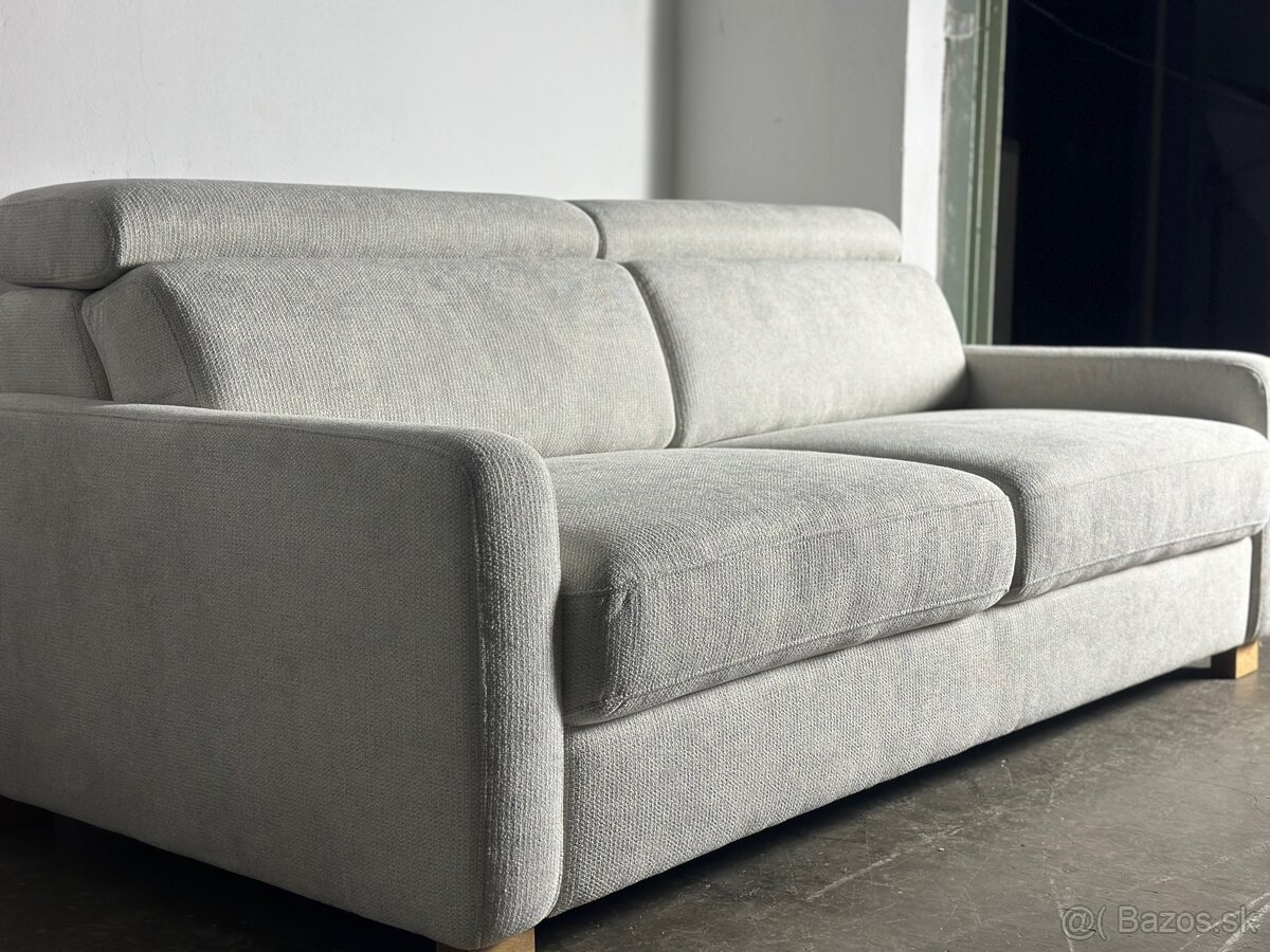 Moderná sedačka – nová,nemecká kvalita,výklopné záhlavníky - 4