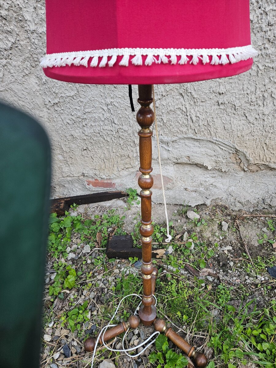 Retro lampa s tienidlom - 4