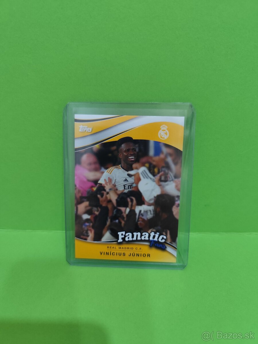 Fanatic Fans Vinicius Junior Real Madrid Topps Fan Set 2024/ - 4