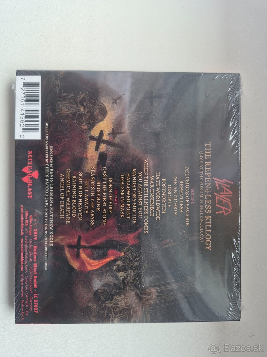 Megadeth Slayer CD - 4