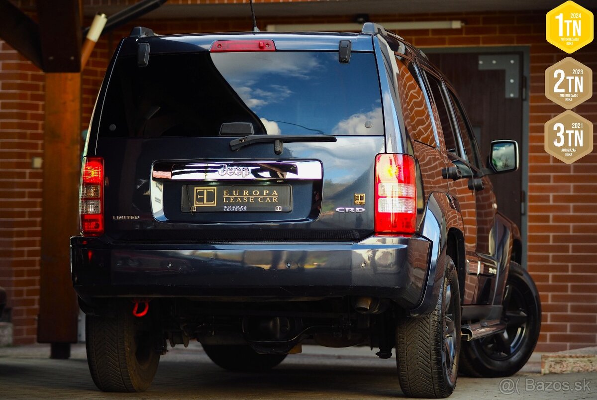 Jeep Cherokee 2.8CRD 130kW, LIMITED, M6, 4x4, MANUÁL