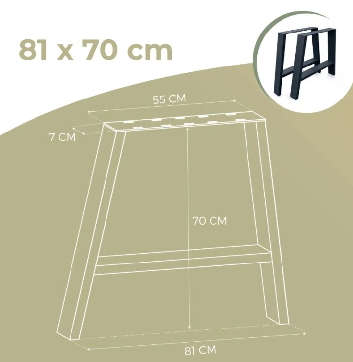 Podnože rôzne druhy A,U, X - 4