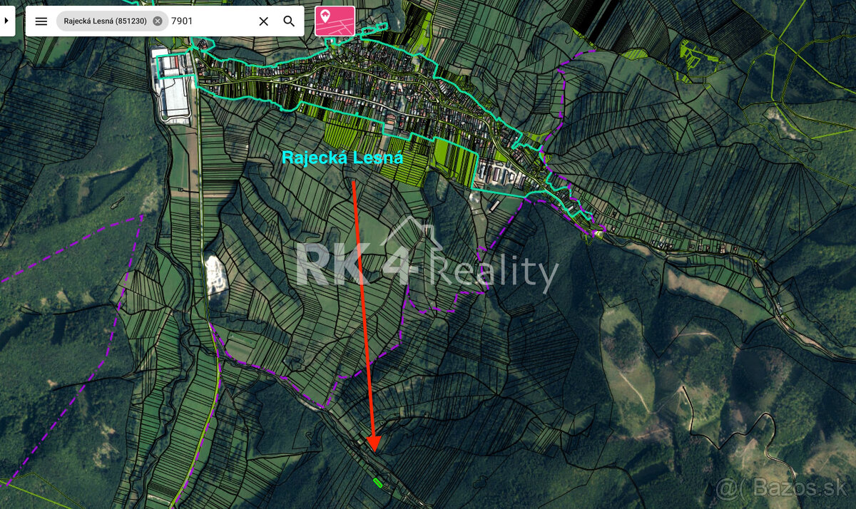 RK4 - POZEMOK POD LESOM V RAJECKEJ LESNEJ - 4