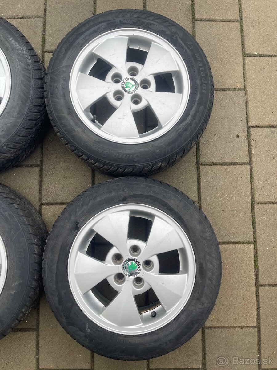 5x100 r14" alu disky Škoda Fabia 1,Roomster - 4