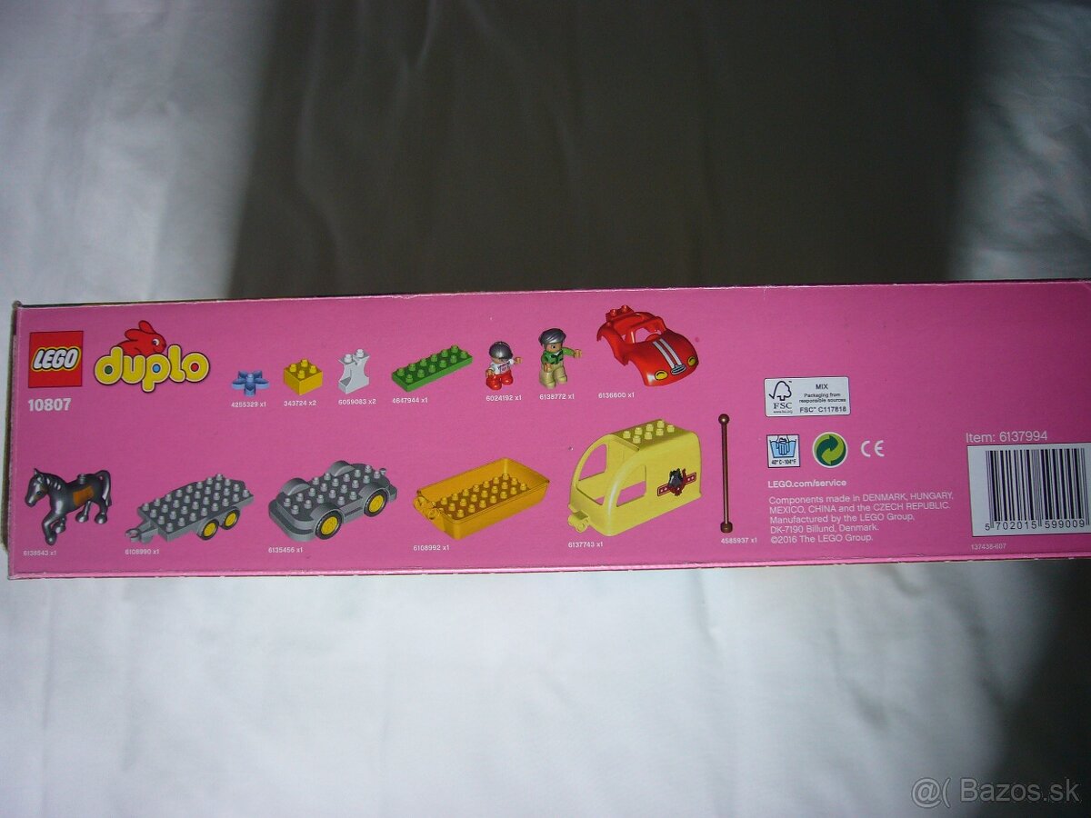 Lego Duplo Koníky s prívesom - 4