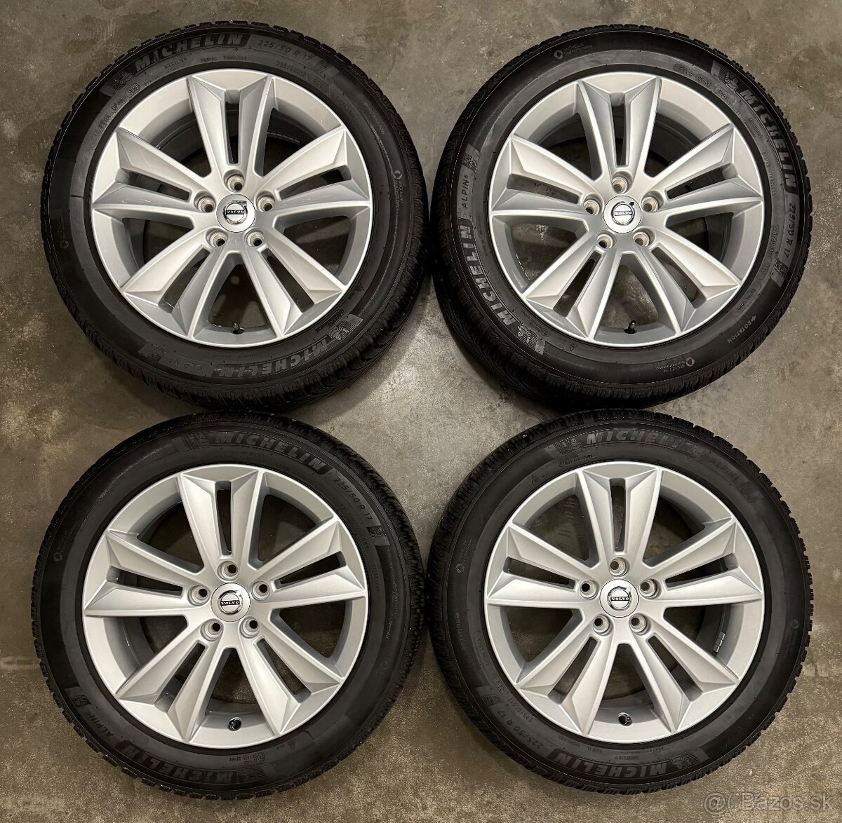 Zimná sada Volvo 5x108 R17 , 225/50/17 Volvo V60 S60 - 4