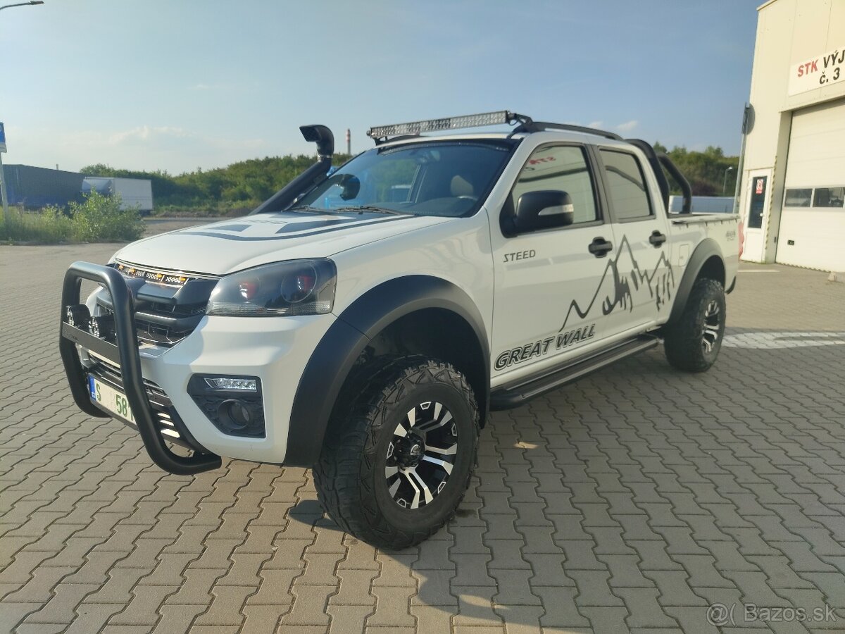 Great Wall Steed 5 Long 4x4 LPG 2025 "HUNTER" tažné 3000k - 4