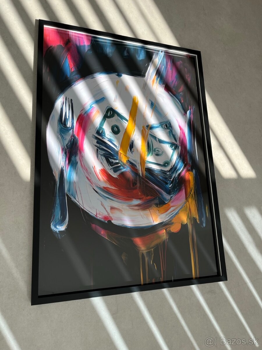 HUNGRY - Vytlaceny obraz - najvyssia kvalita tlace - 4