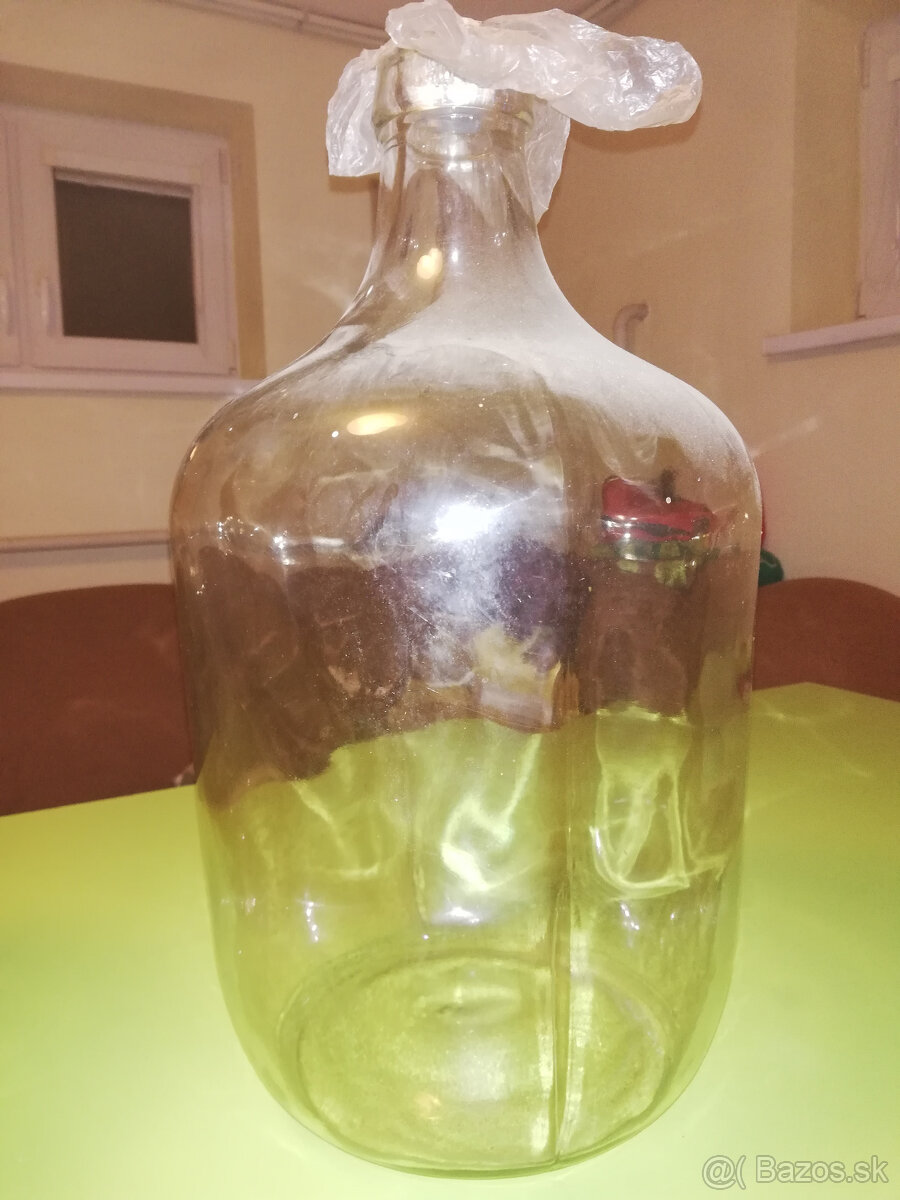 Sklenené demižóny 10 L – 2 ks - 4