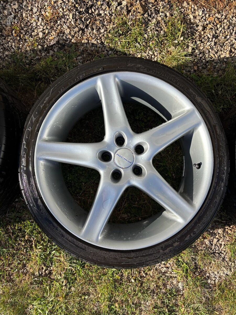 Kolesá RADIUS 5x114,3 r19 8J ET30 + letné pneu - 4