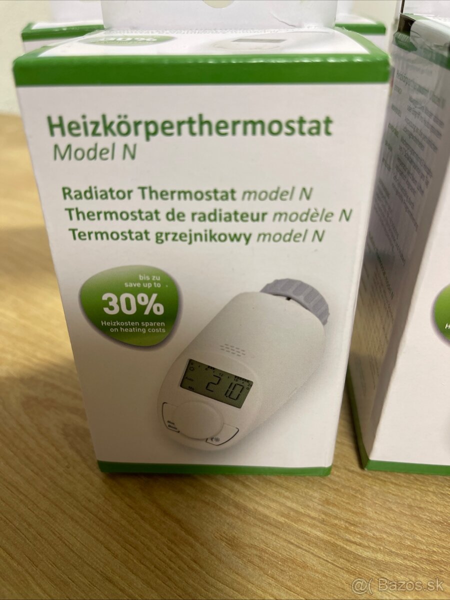 Digitálna elektrická Termostatická hlavica - 4