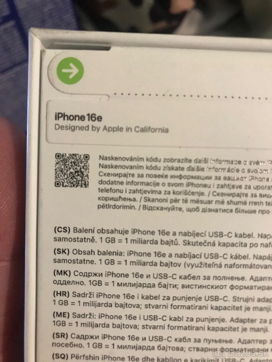 iPhone 16e 128gb úplne Nový - 4