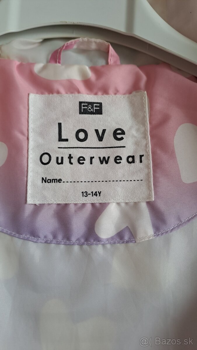 Dievčenská bunda veľ. 13 - 14 rokov - 4