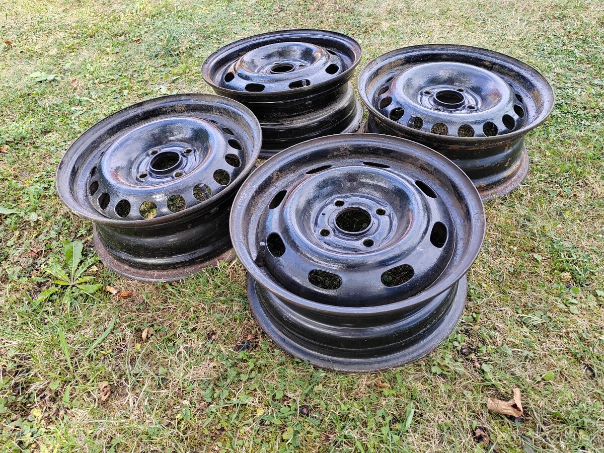 Plechové disky 4x100 R15 - 4