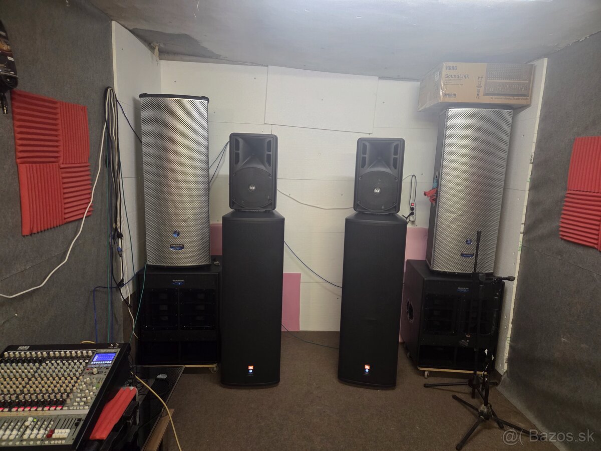 Prodám jbl plus rcf - 4