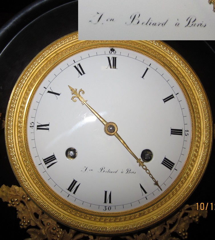 Hodiny starožitné krbové - 4