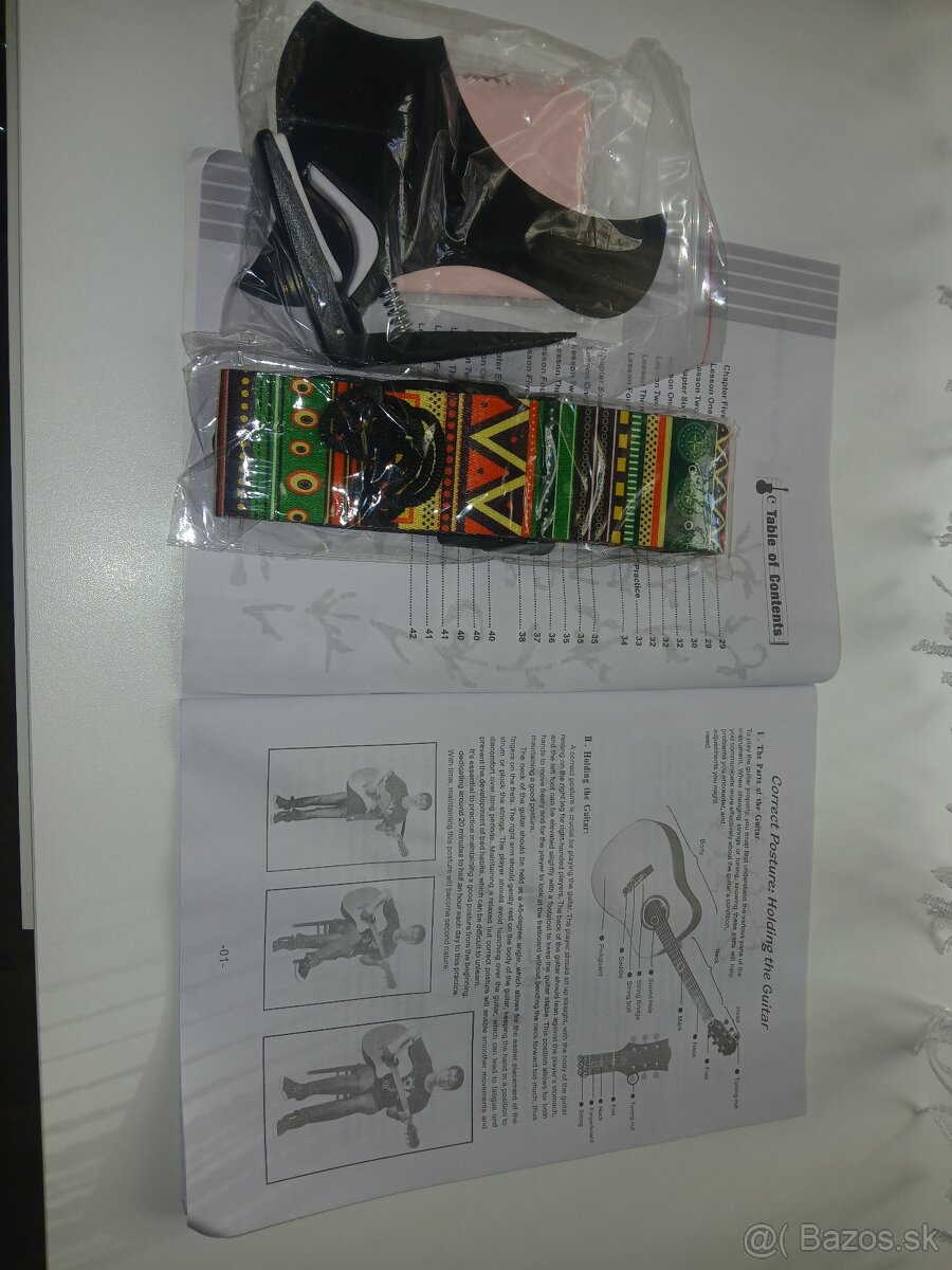 Predám peknú novú akustik.gitaru - 4