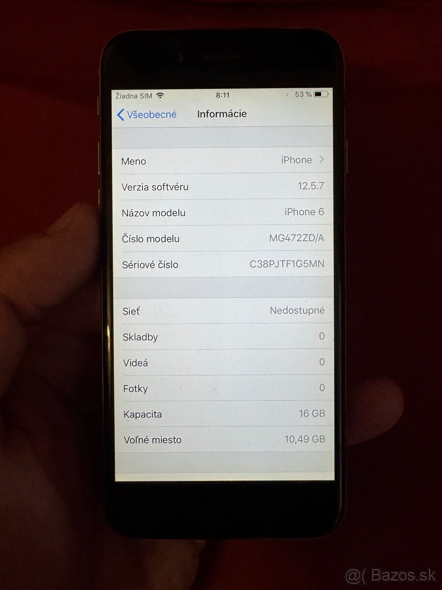 iPhone 6 16GB - zachovalý - 4