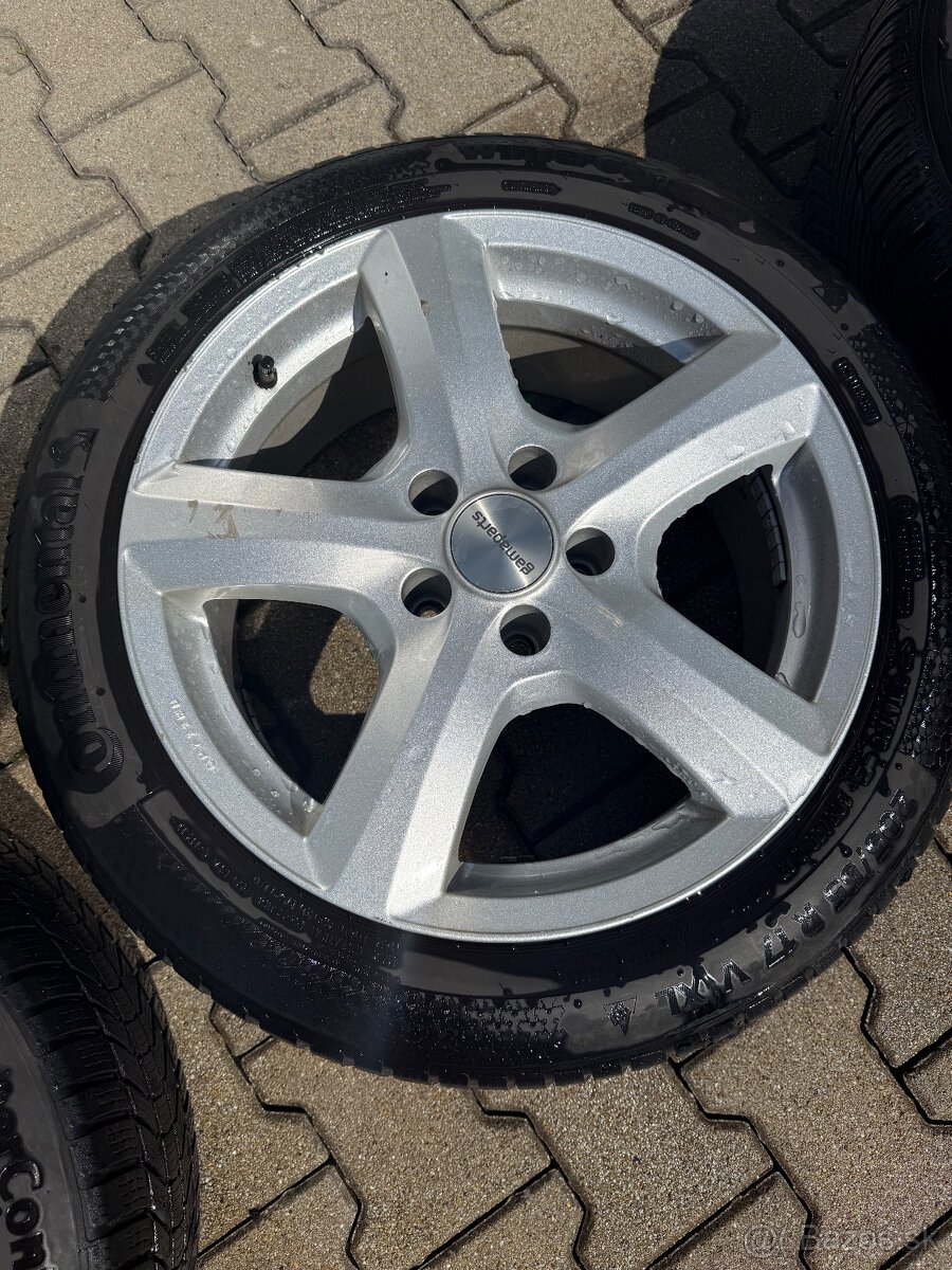 Elektróny so zimnými pneumatikami rozmeru 205/55 R17 - 4