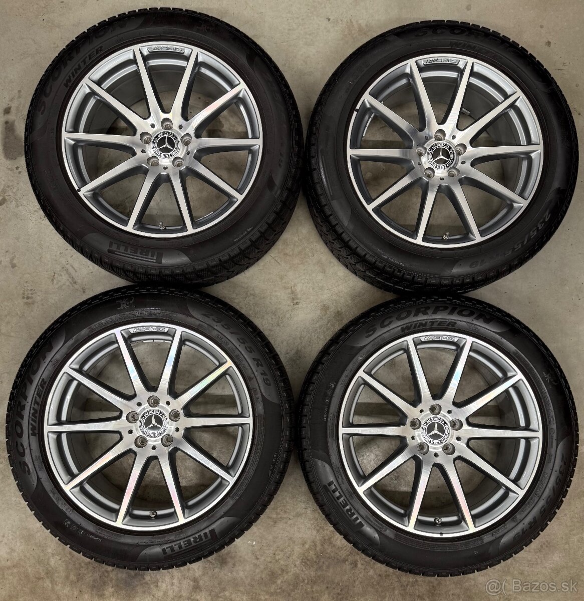 Zimná sada 5x112 R19 , 235/55/19 Mercedes Benz GLC 63S AMG - 4