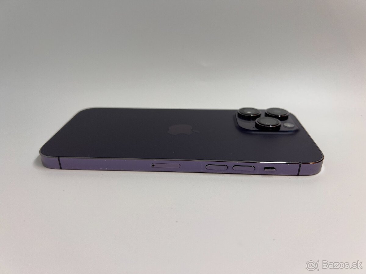 IPHONE 14 PRO MAX DEEP PURPLE 128GB ZÁRUKA - DOBRÝ STAV - 4
