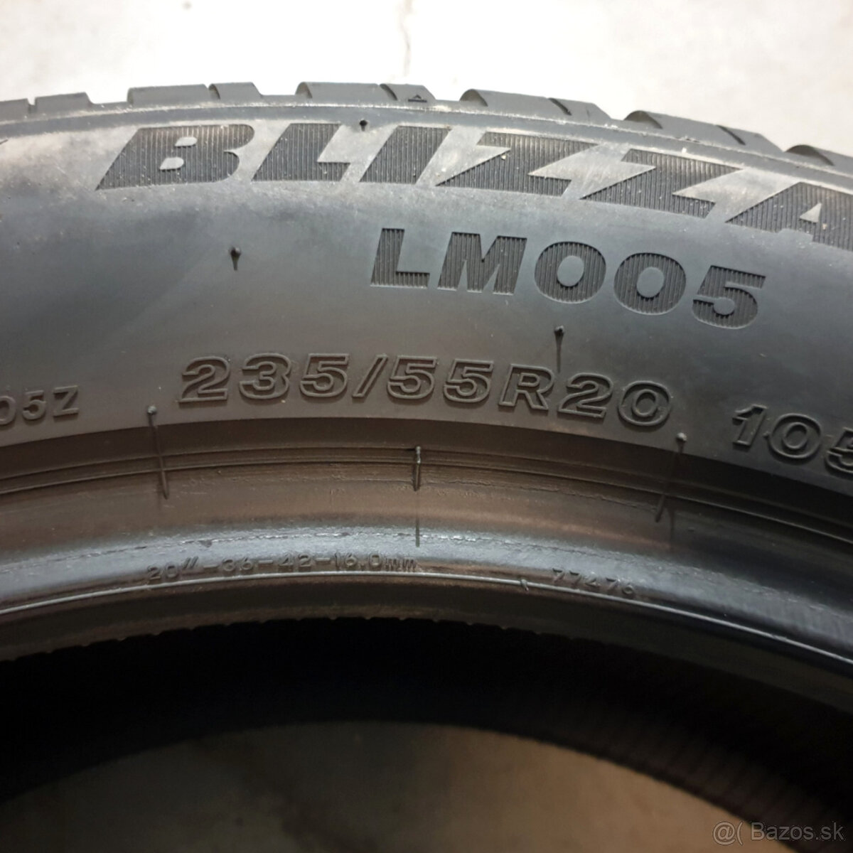 Zimné pneumatiky 235/55 R20 BRIDGESTONE - 4