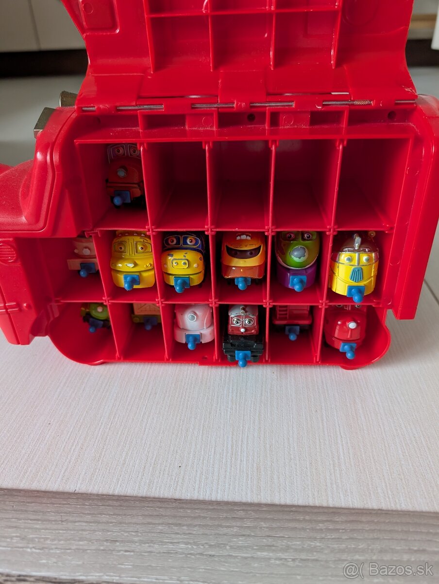 Chuggington vláčiky, kolajnice, umývarka - 4