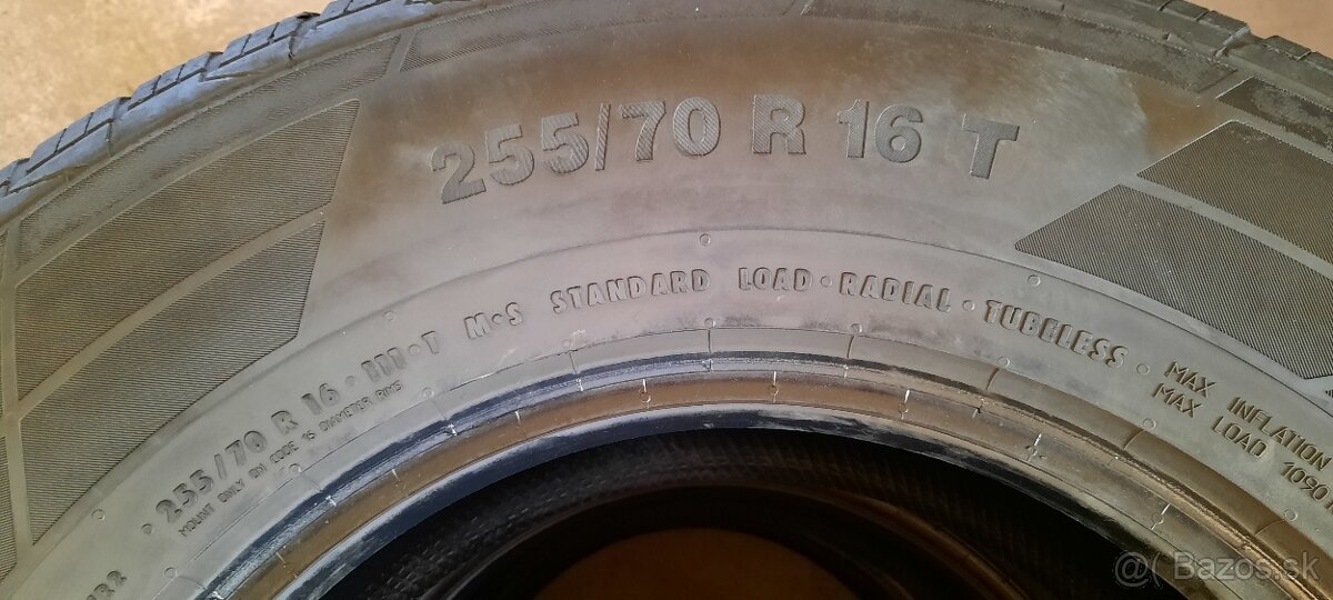 Celoročné pneumatiky 255/70 R16 Continental ContiCross - 4