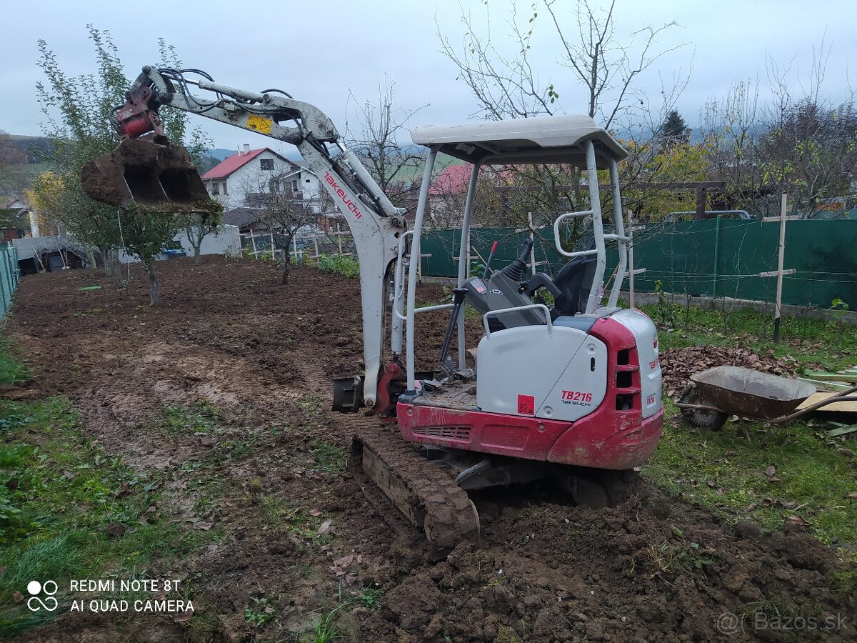 Zemné práce Pezinok a okolie – Bagre, minibagre, dumper - 4