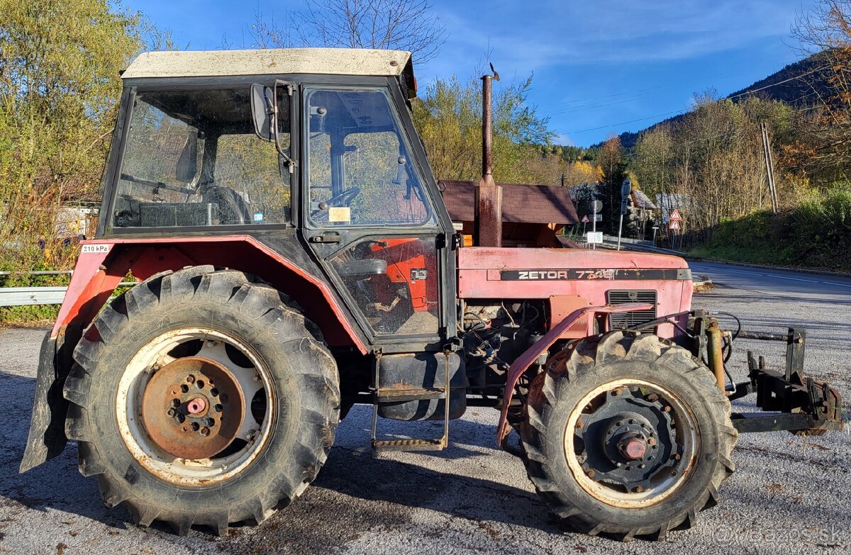 Predam traktor zetor 7745 s TP,ŠPZ - 4