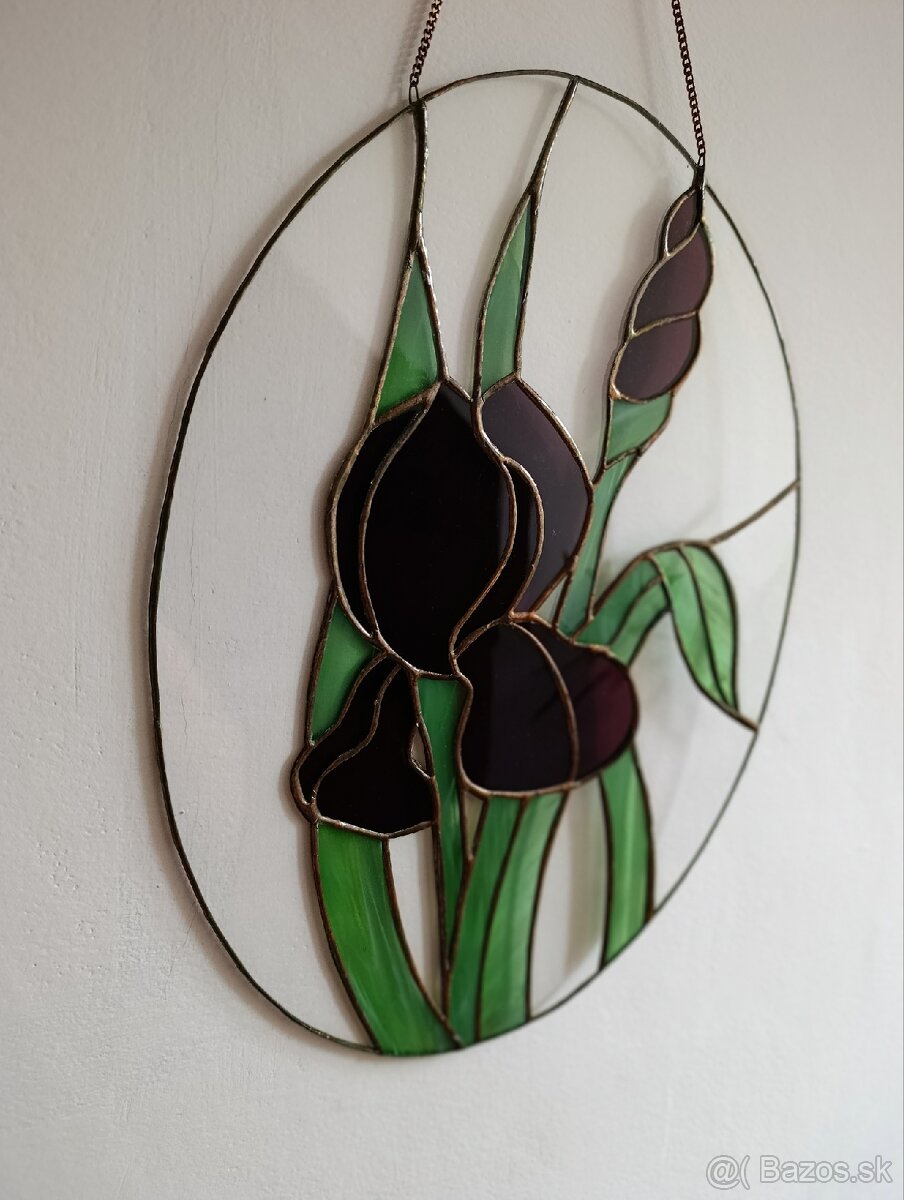 Kvetinová vitráž - 4