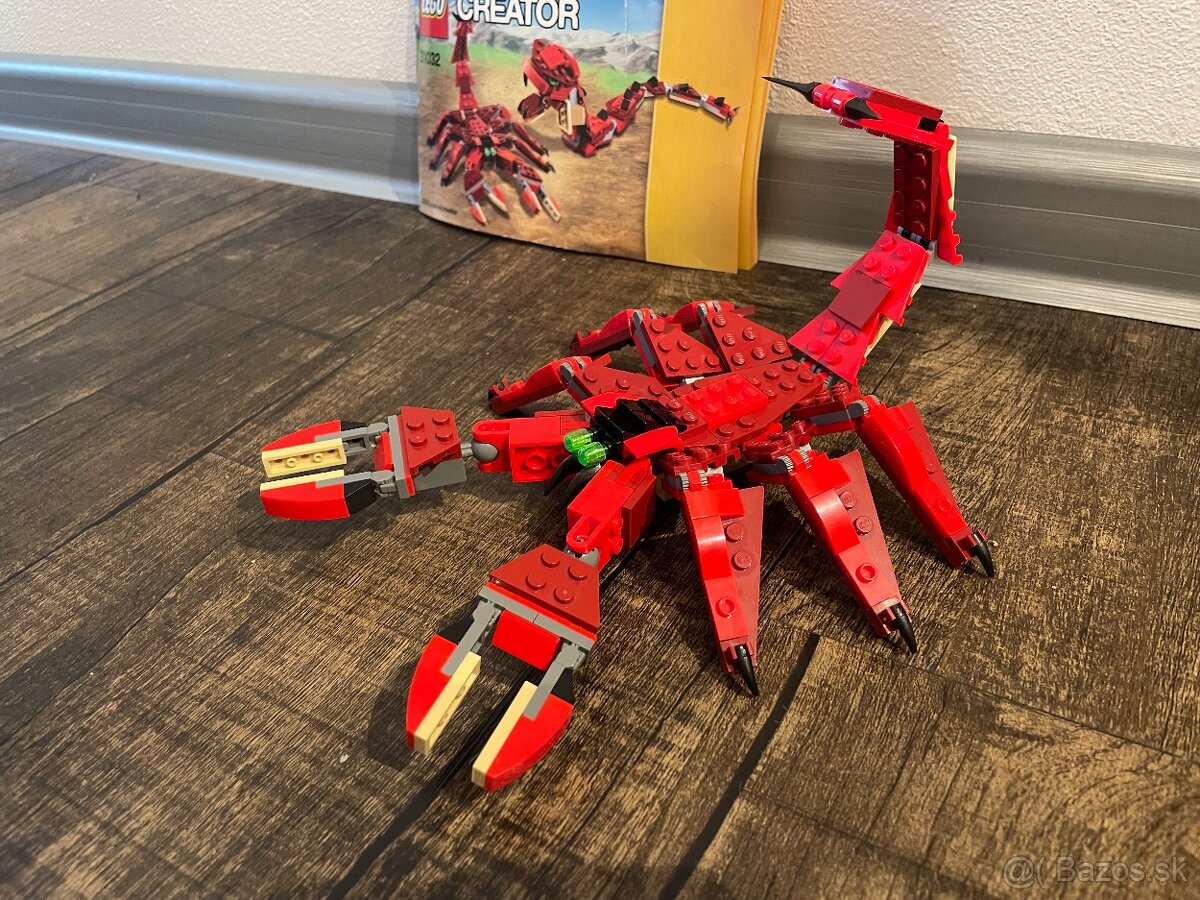 LEGO Creator 31032 – Red Creatures (3-v-1) - 4
