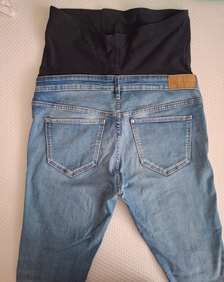 Tehotenské oblečenie M, 42 + Fitlopta - 4