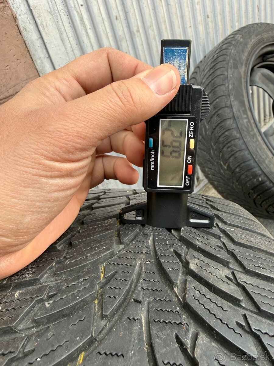 16" Disky 4x100 so zimnymi pneu 195/55 R16 - 4