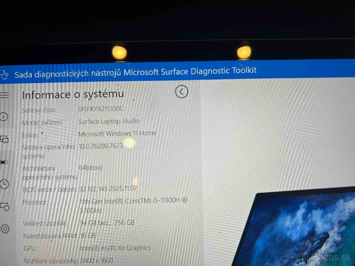 Microsoft Surface Laptop Studio – i5 / 16 GB RAM / 256 - 4