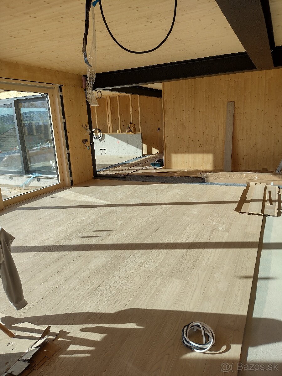 Pokládka plávajúcej podlahy - 4