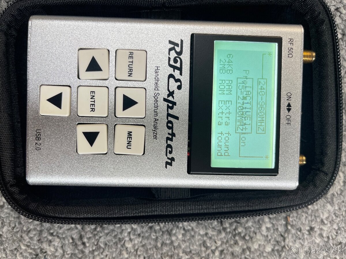 RF Explorer 6G Combo , spektrálny analyzer USB - 4