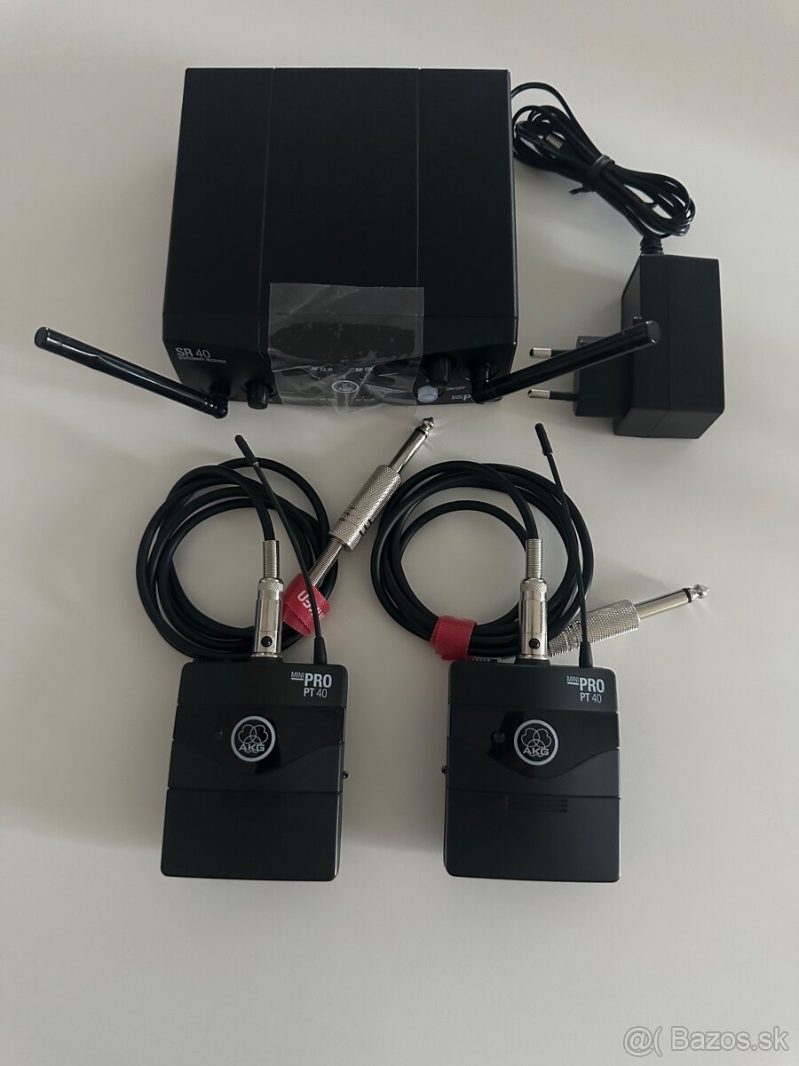 AKG WMS40 Mini2 Instrumental Dual Bezdrôtový systém - 4