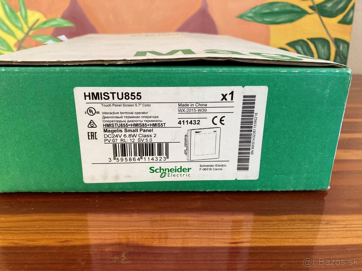 Predám HMI panel Schneider Magelis HMISTU855 - 4