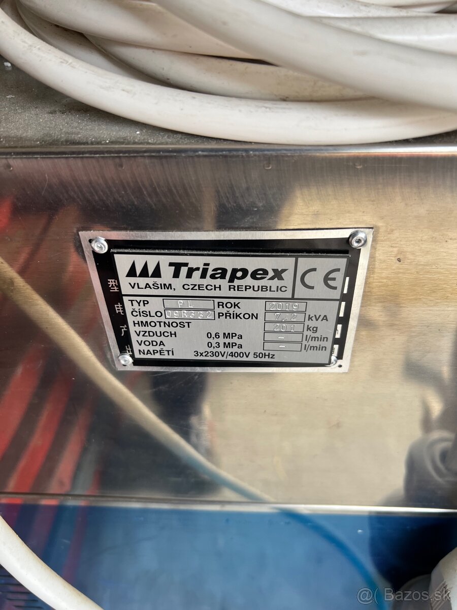 Glazovací bubon na orechy značky TRIAPEX (ČR) POUŽÍVANÝ - 4