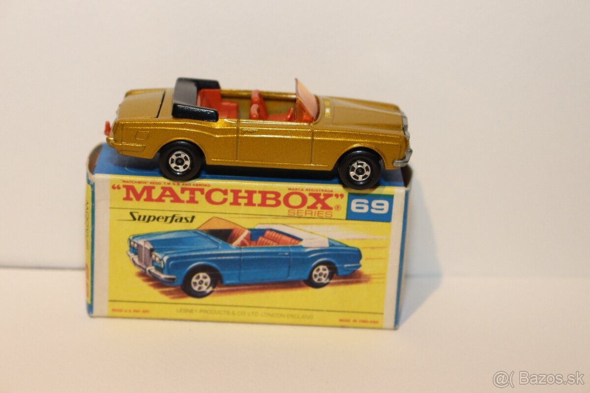 Matchbox SF Rolls Royce silver shadow - 4