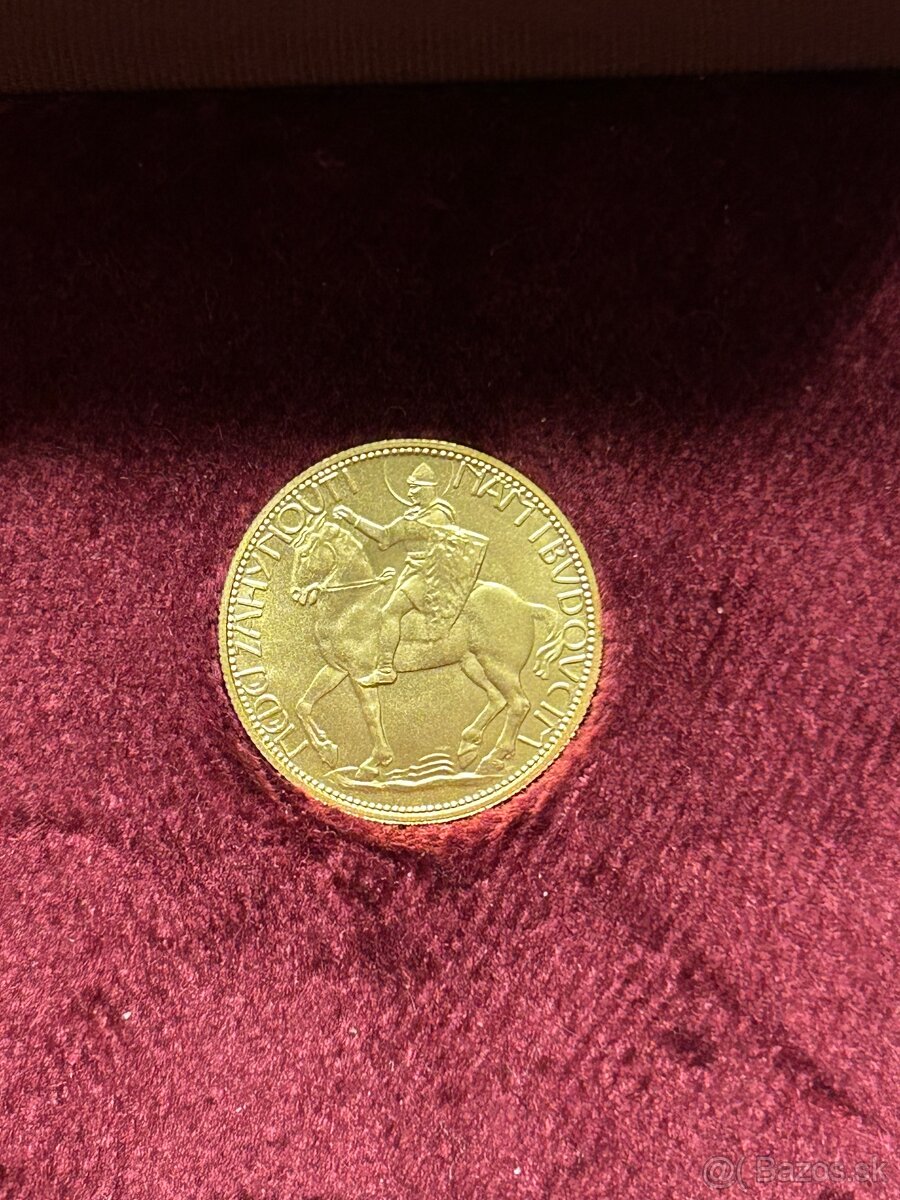 Investičné zlato - 2 Dukát František Pritel Kremnica - 4