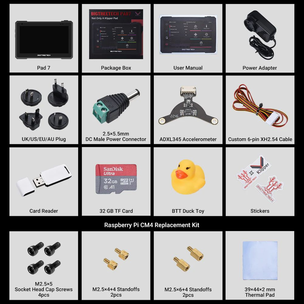 BigTreeTech Pad7 + CB1 (Klipper - 64bit) - 4