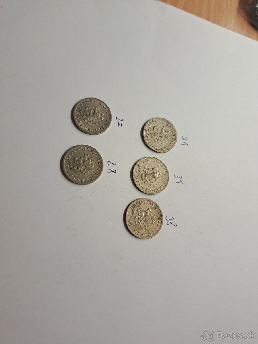 Predam mince 10 halier Ceskoslovensko Prva Republika - 4