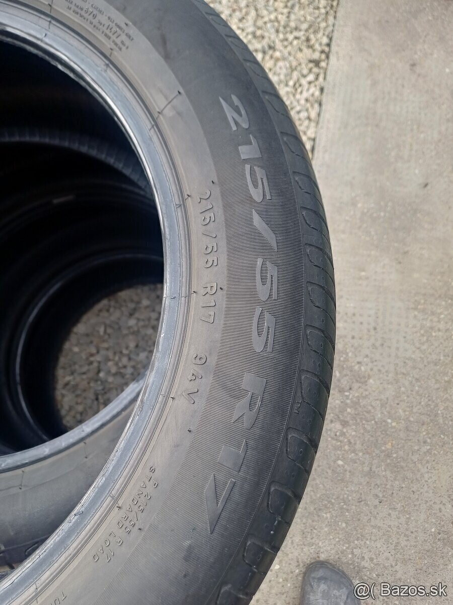215/55 r17 letné pneumatiky, Pirelli - 4