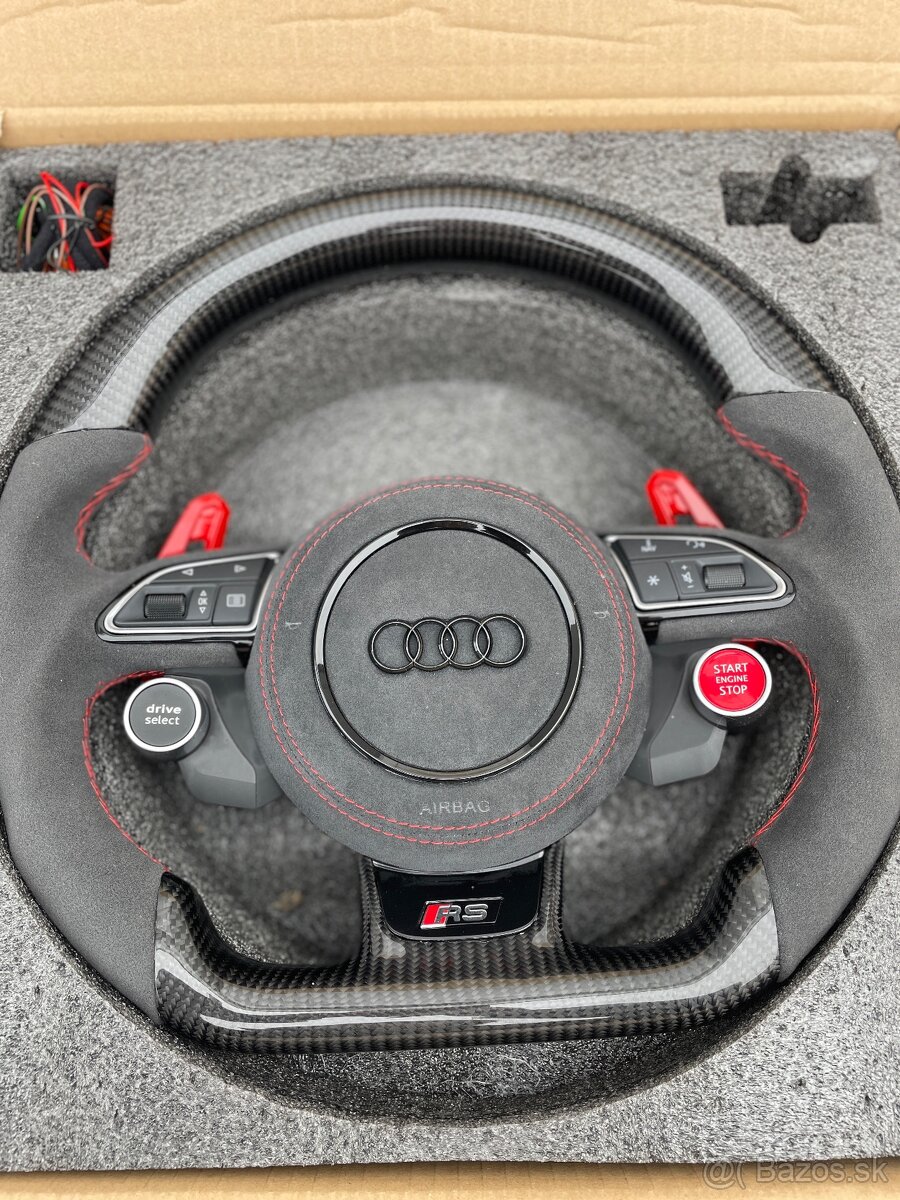 Audi karbónový volant BLACK EDITION - 4