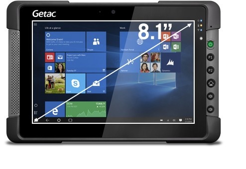 Getac T800 Gen. 2 odolný rugged tablet Windows 11 Pro - 4