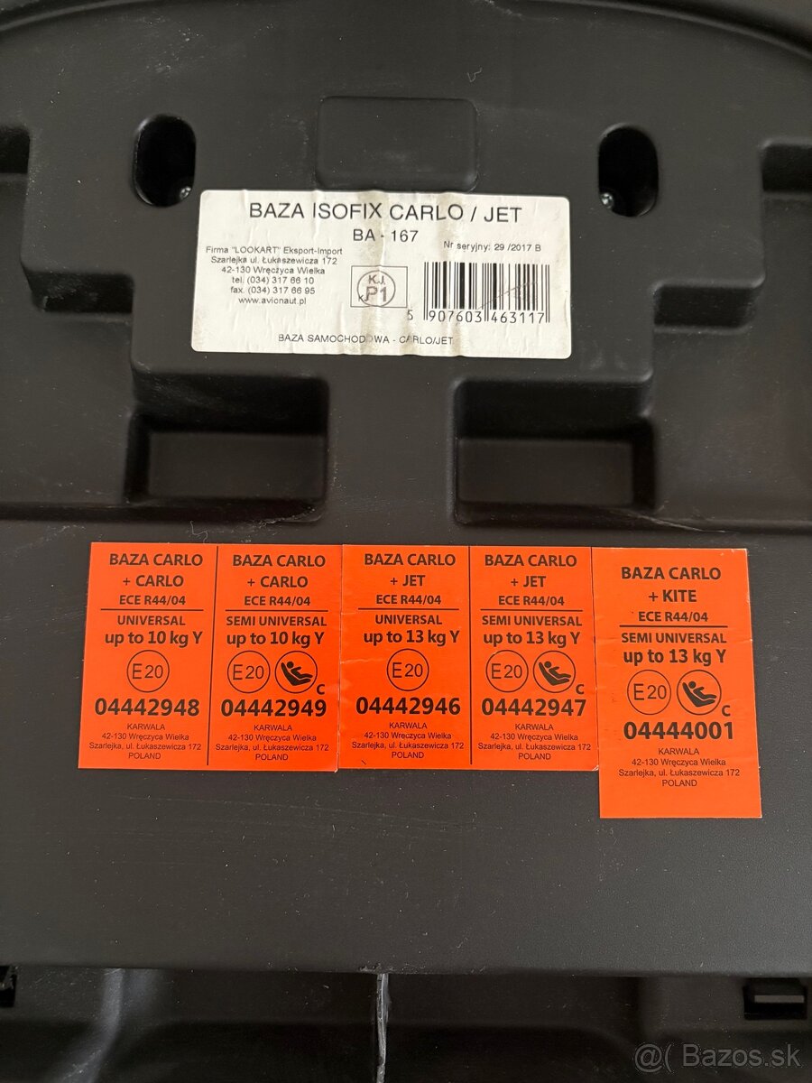 ISOFIX Carlo / Jet - 4